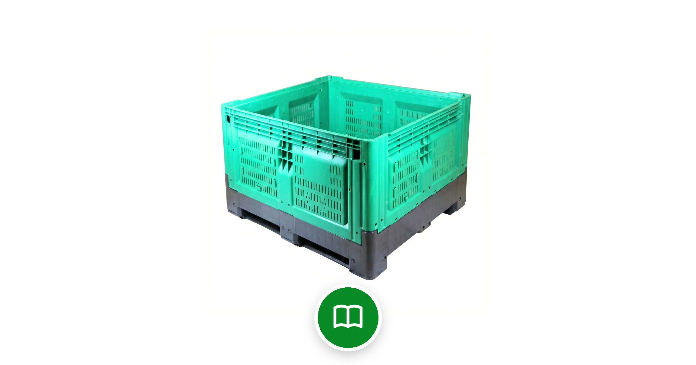 Guía de uso | Pallet plástico caja plegable