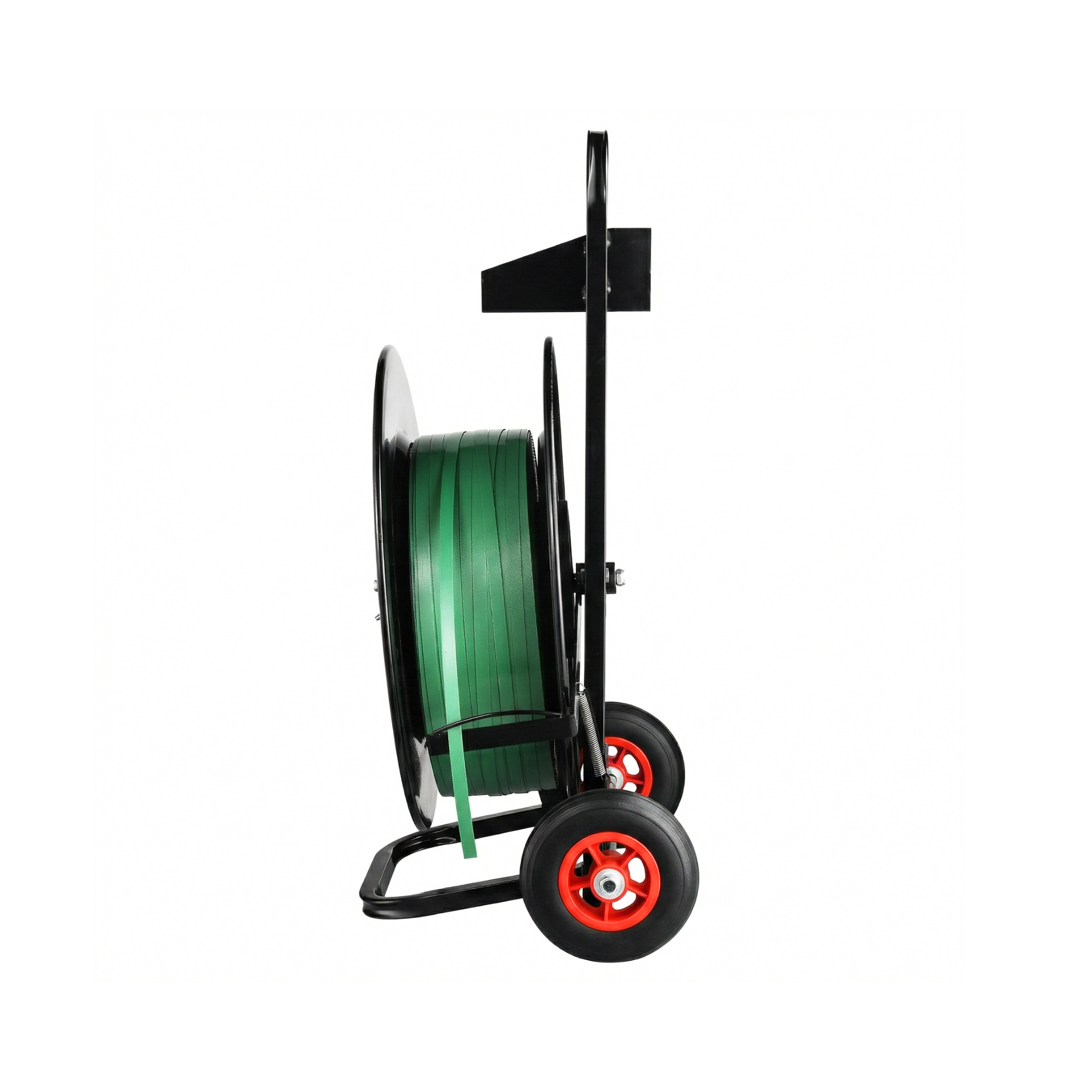 Strapping dispenser cart