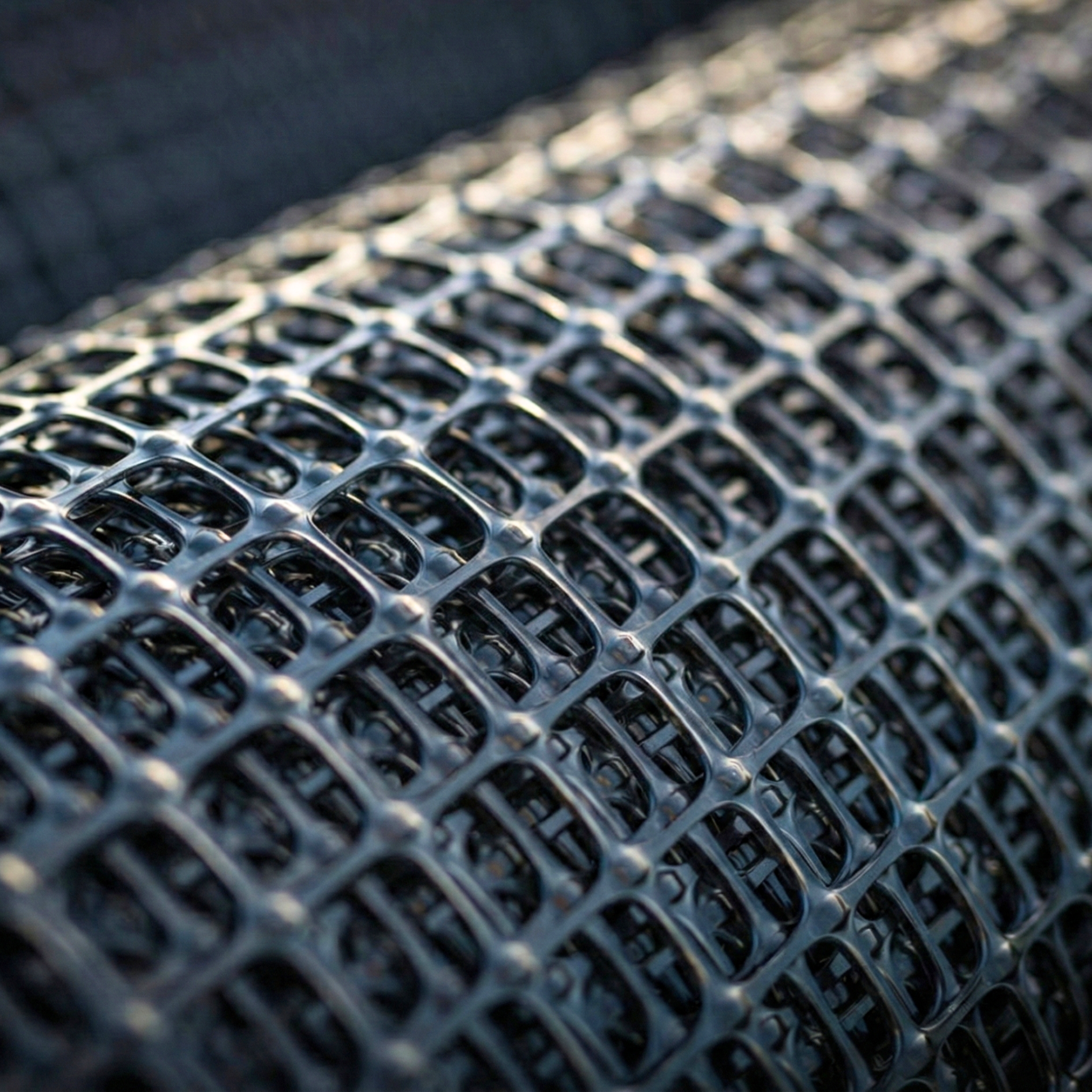 Geomalla biaxial de polipropileno (PP)