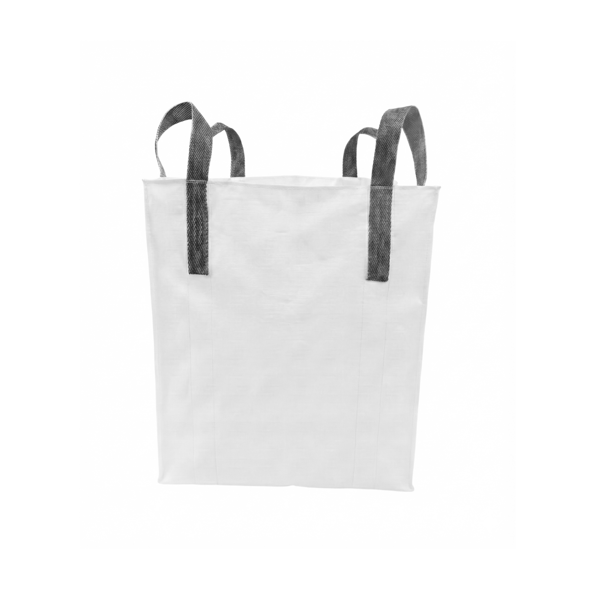 Big bag con boca abierta y fondo plano