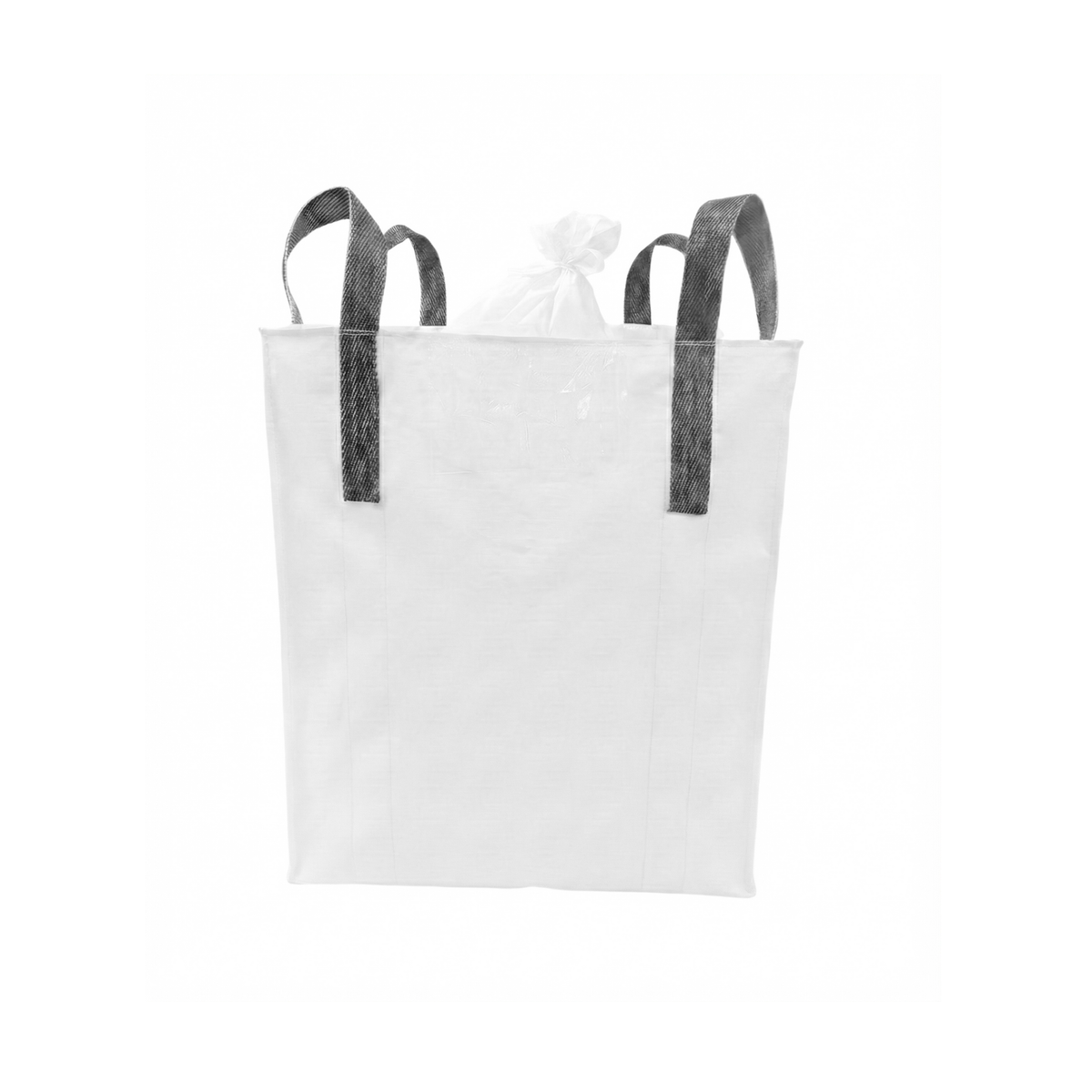 Industrial super sack with top filling valve, perfect for controlled pouring of agricultural products or cement in DR.