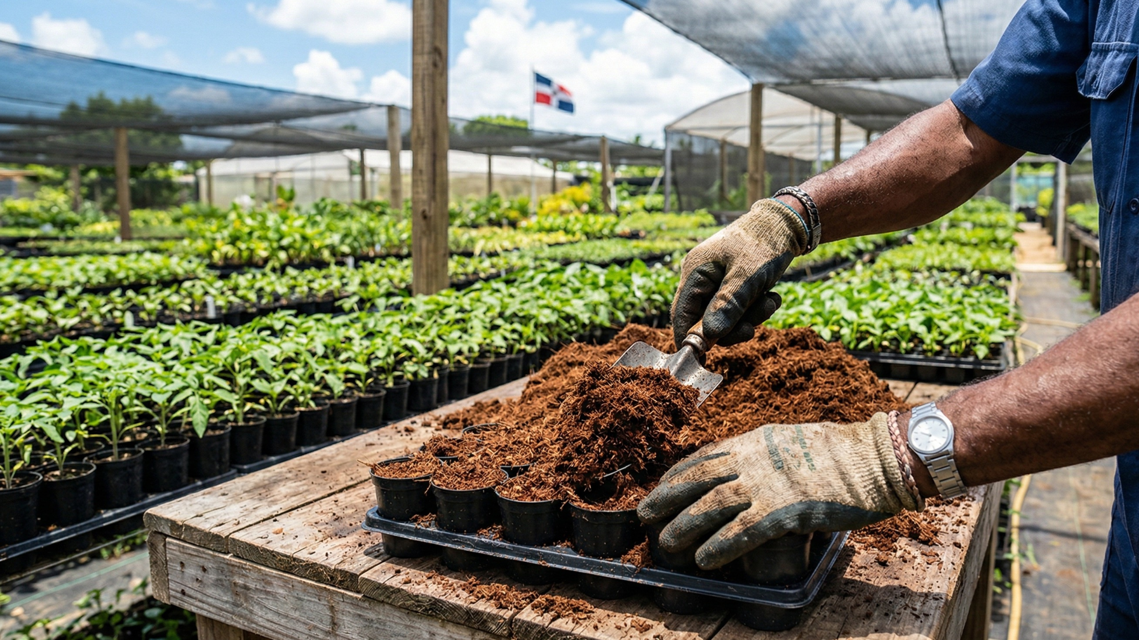 Dominando la retención de humedad en cultivos tropicales: La ciencia de la fibra de coco