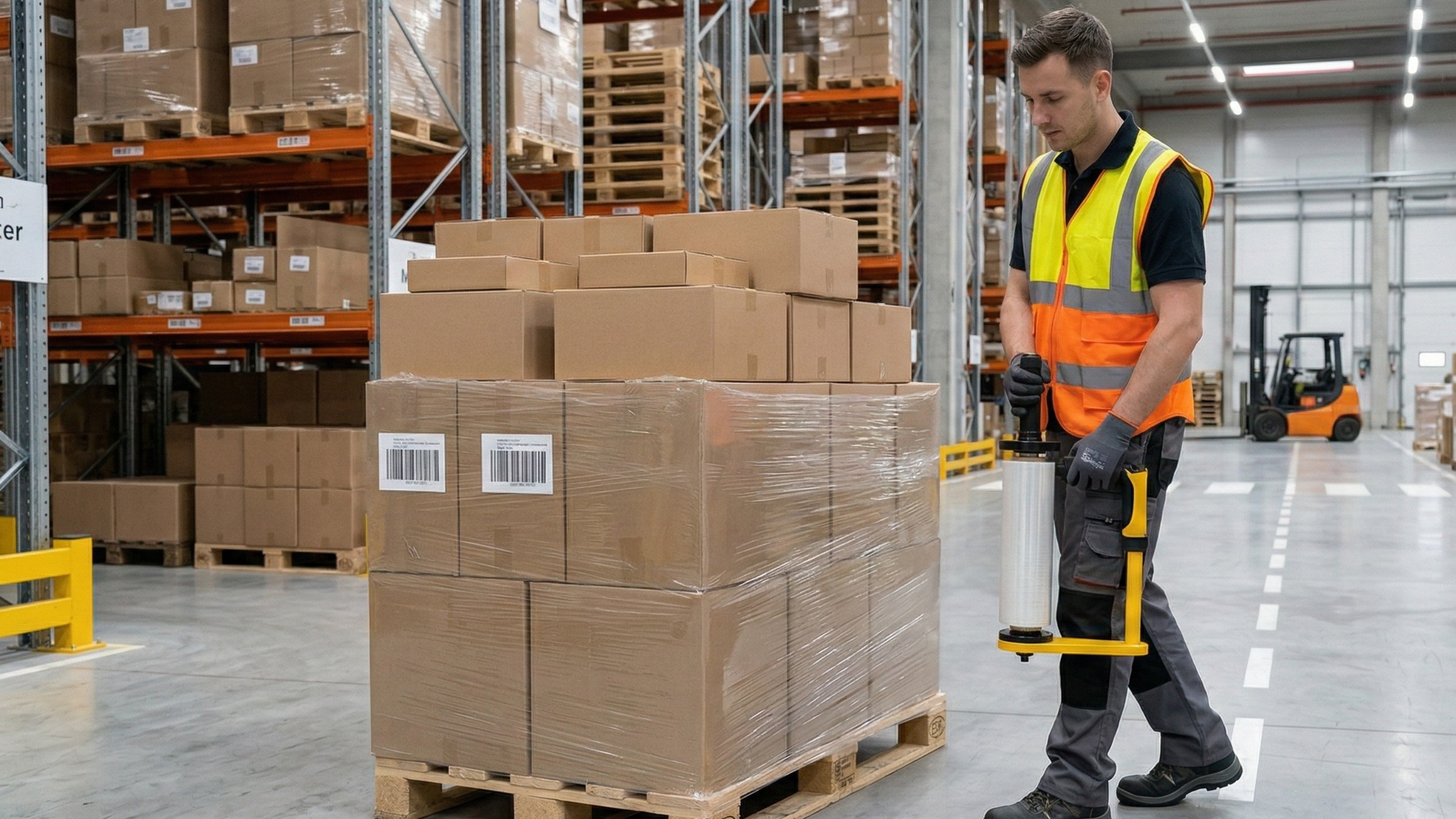 ¿El enfardado manual retrasa sus envíos? La herramienta clave para almacenes en RD