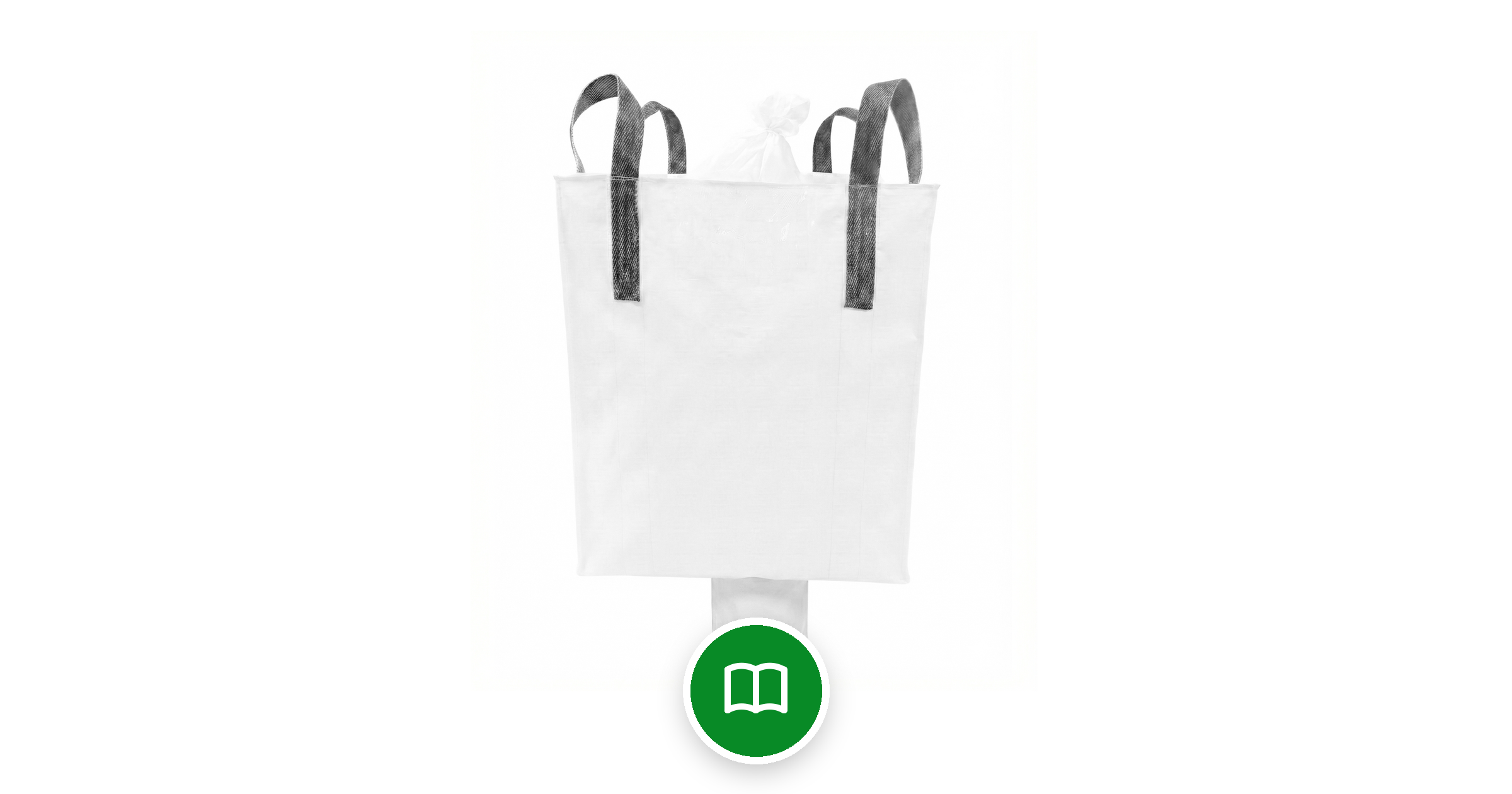 Guía de uso | Big bag con válvula de carga y válvula de descarga