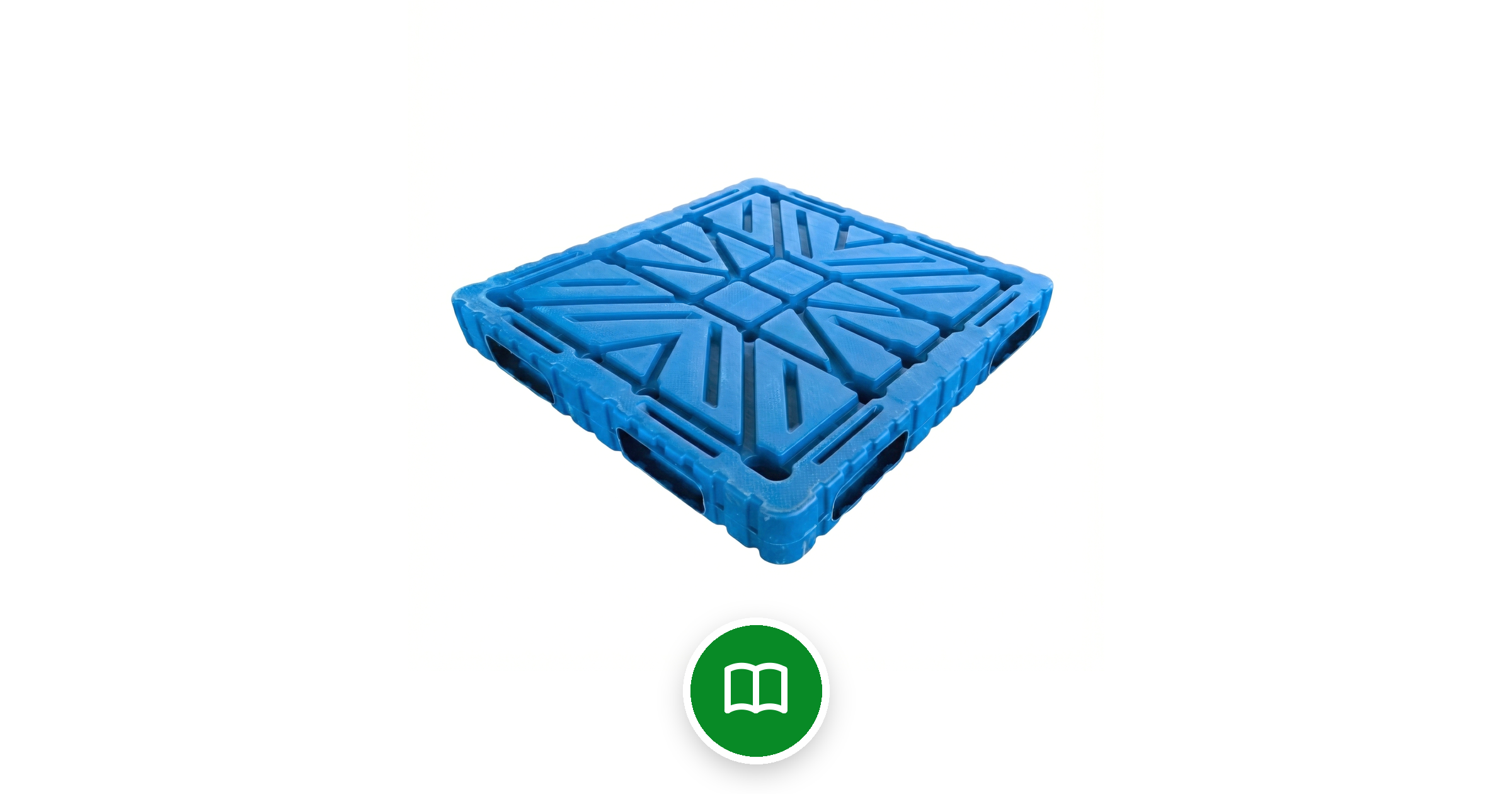Guía de uso | Pallet plástico reversible