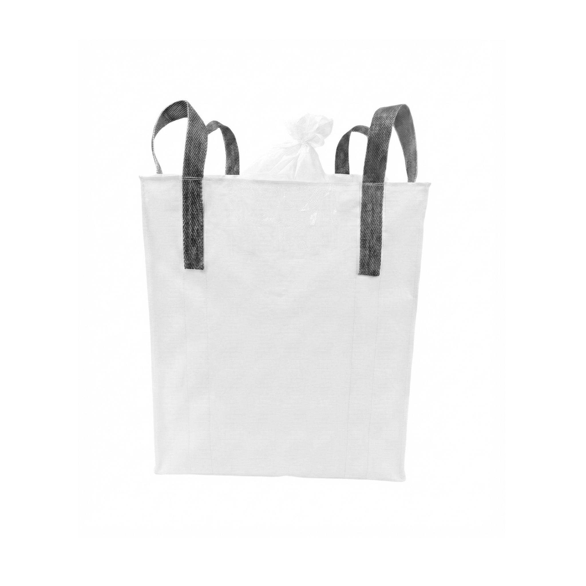 Big bag con válvula de carga y fondo plano