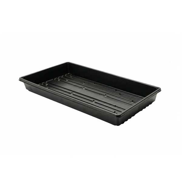 Plastic hydroponic tray