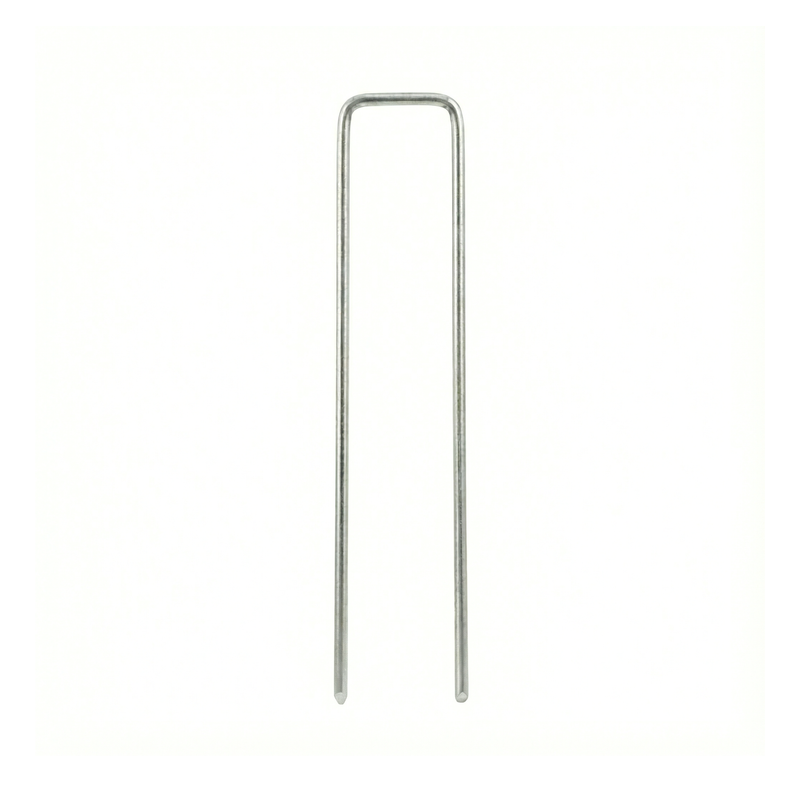 Grapa para jardín metálica