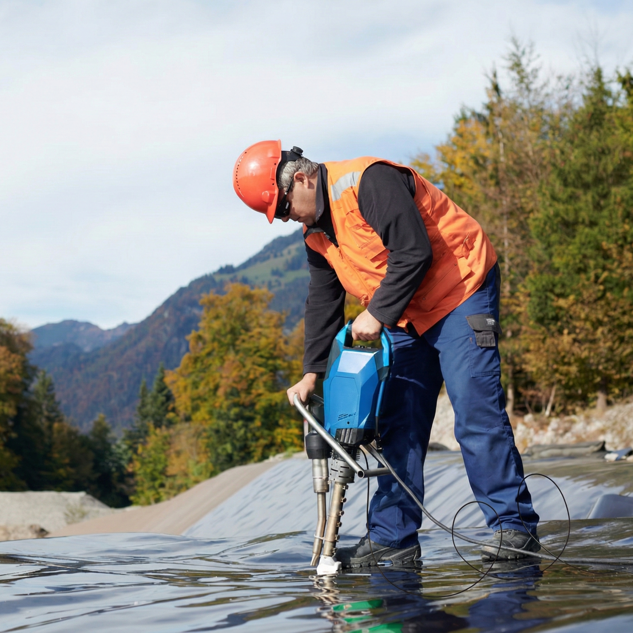 Cordón de soldadura de HDPE