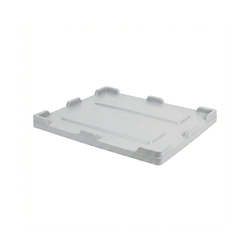 Tapa para pallet plástico plegable