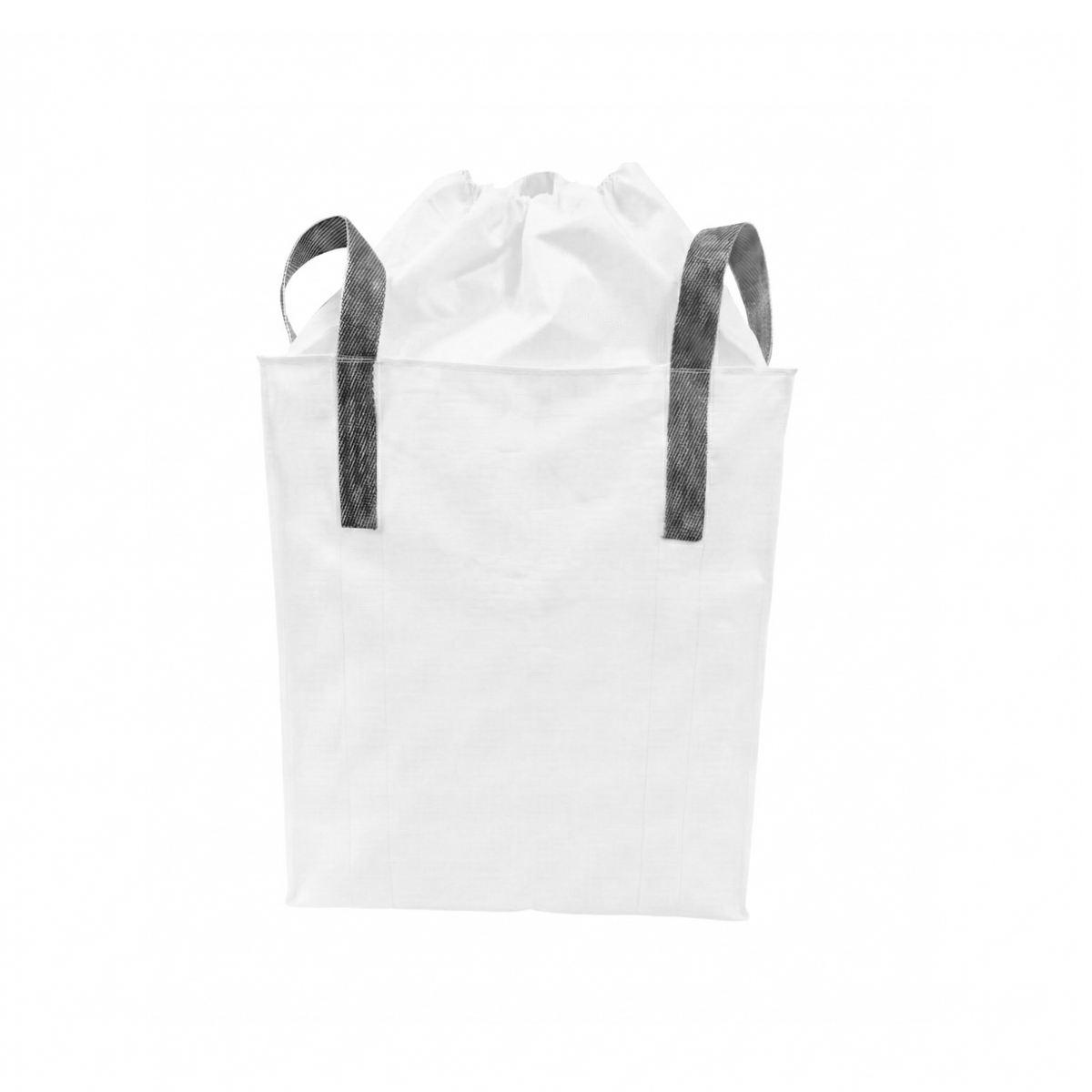 Premium big bag with a top skirt or sleeve, designed for total closure and bulk goods protection.