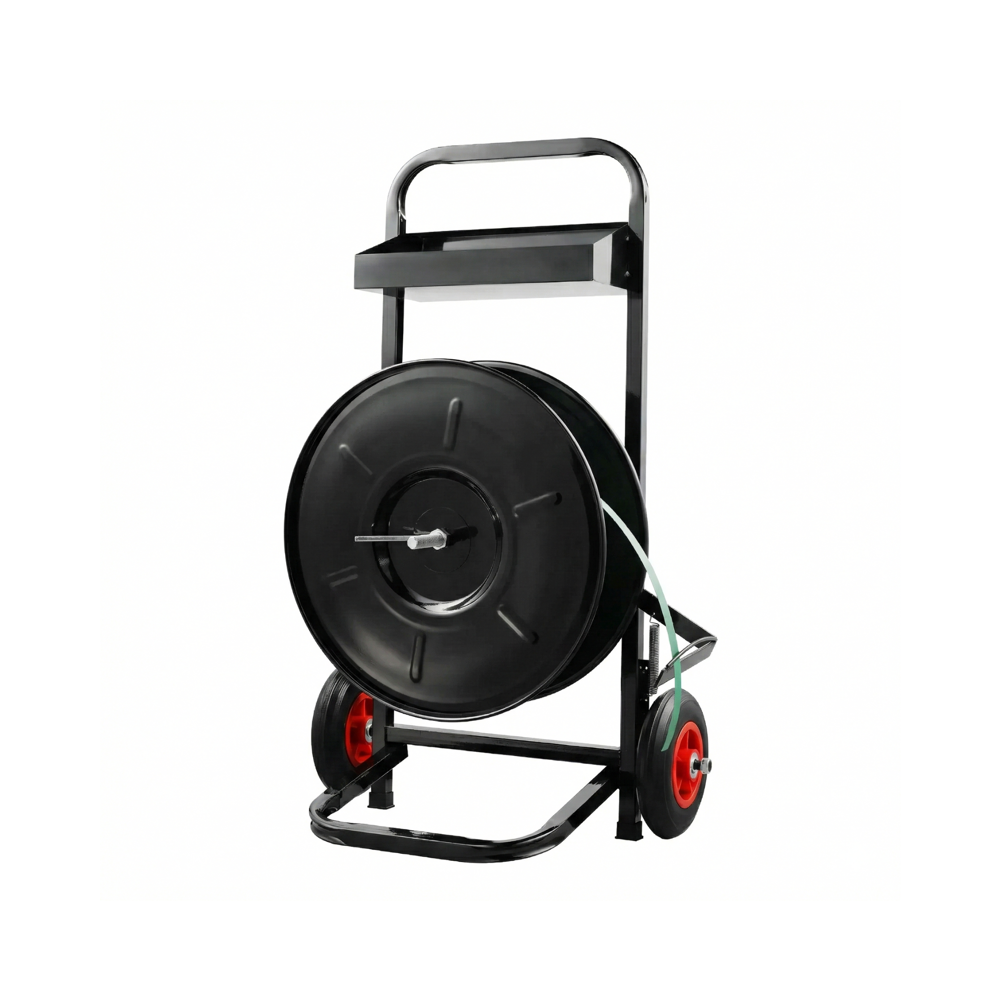 Strapping dispenser cart