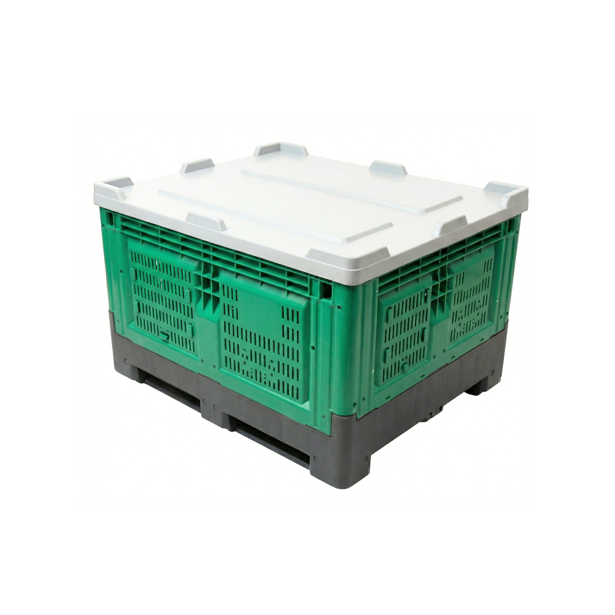 Tapa para pallet plástico plegable