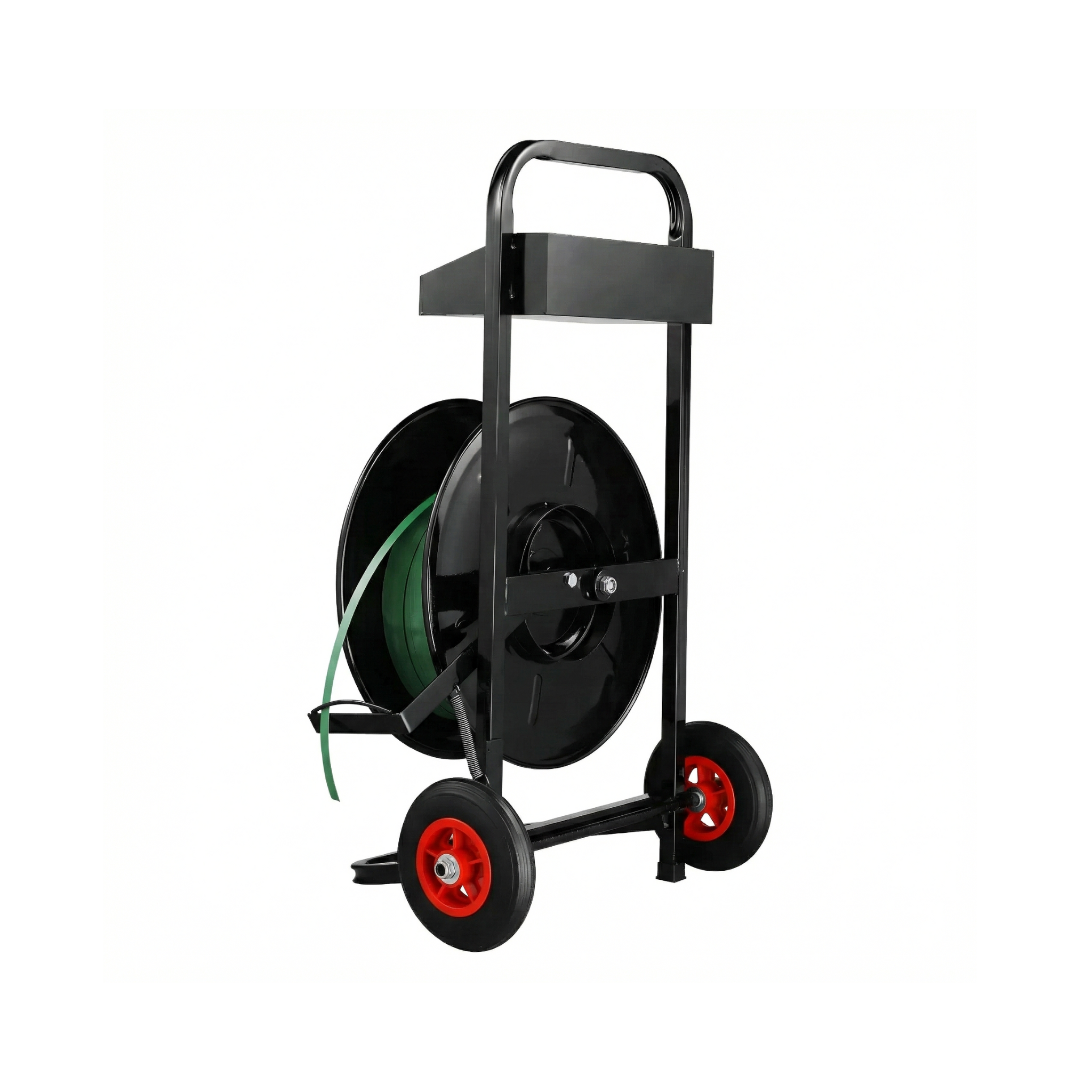Strapping dispenser cart