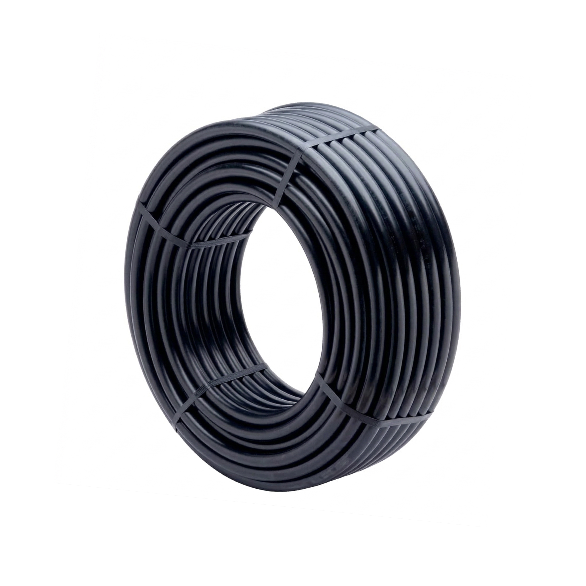 Self-compensating drip irrigation hose