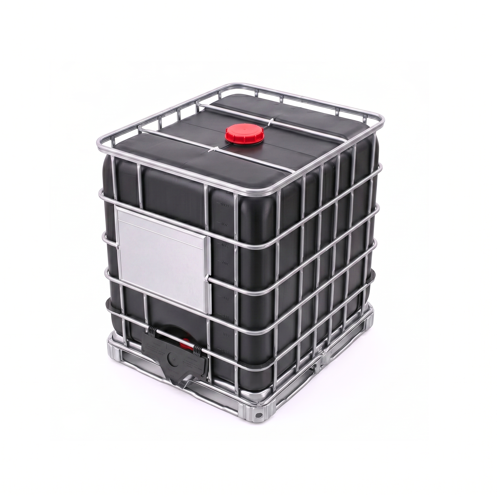 Conteneur IBC noir
