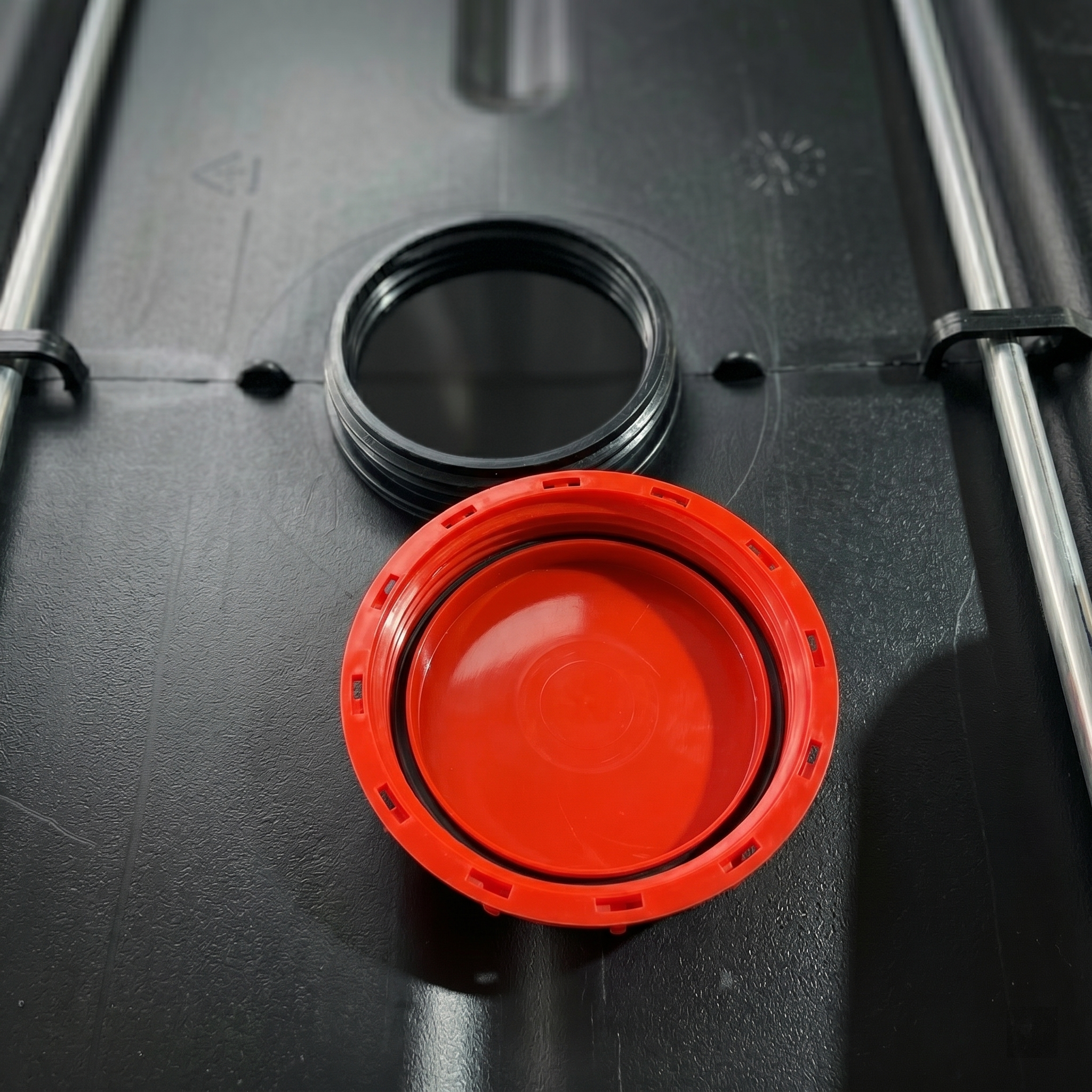Conteneur IBC noir