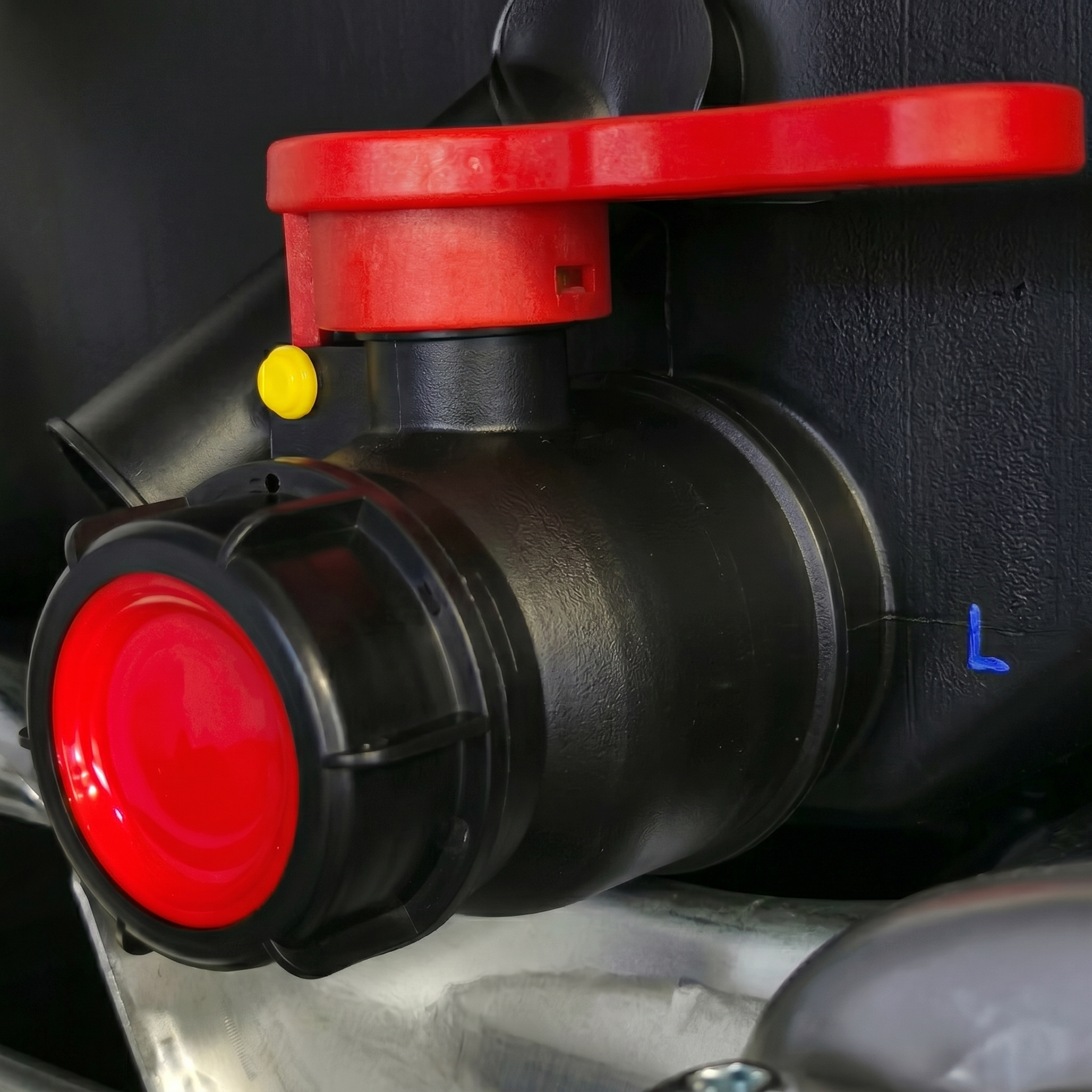 Conteneur IBC noir