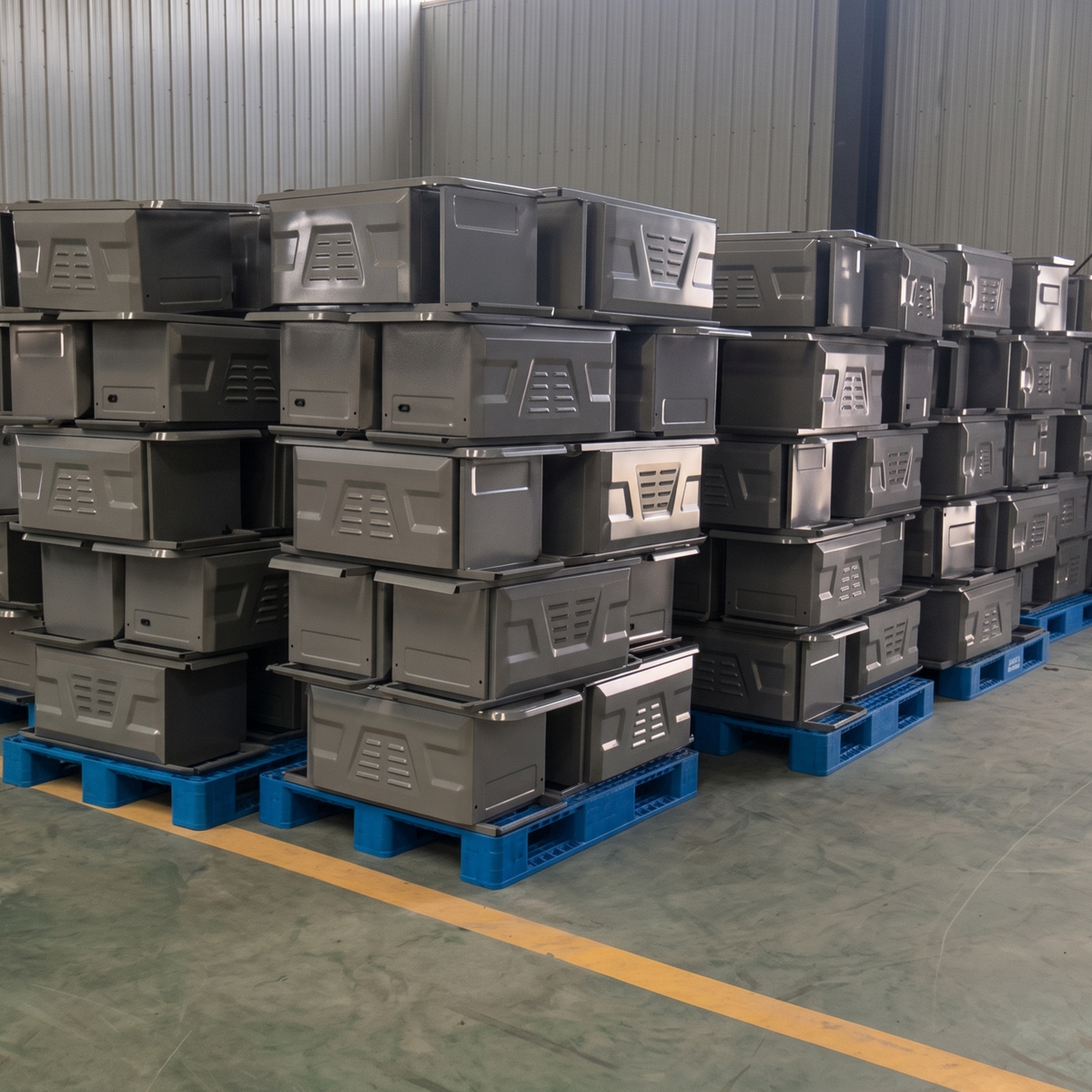 Pallet plástico 3 patines – imagen 5