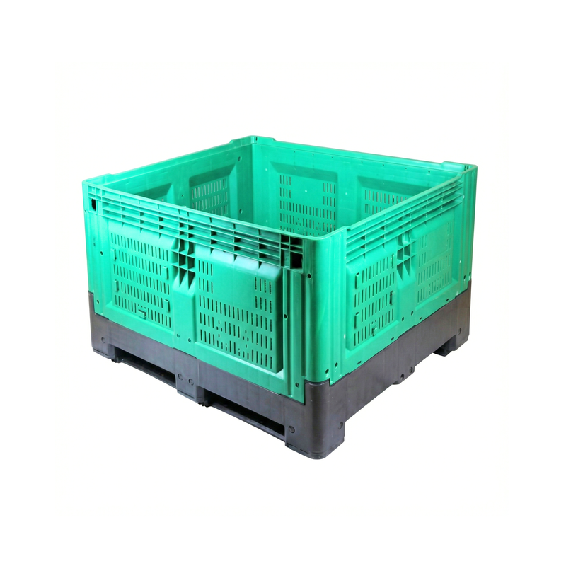 Pallet plástico plegable