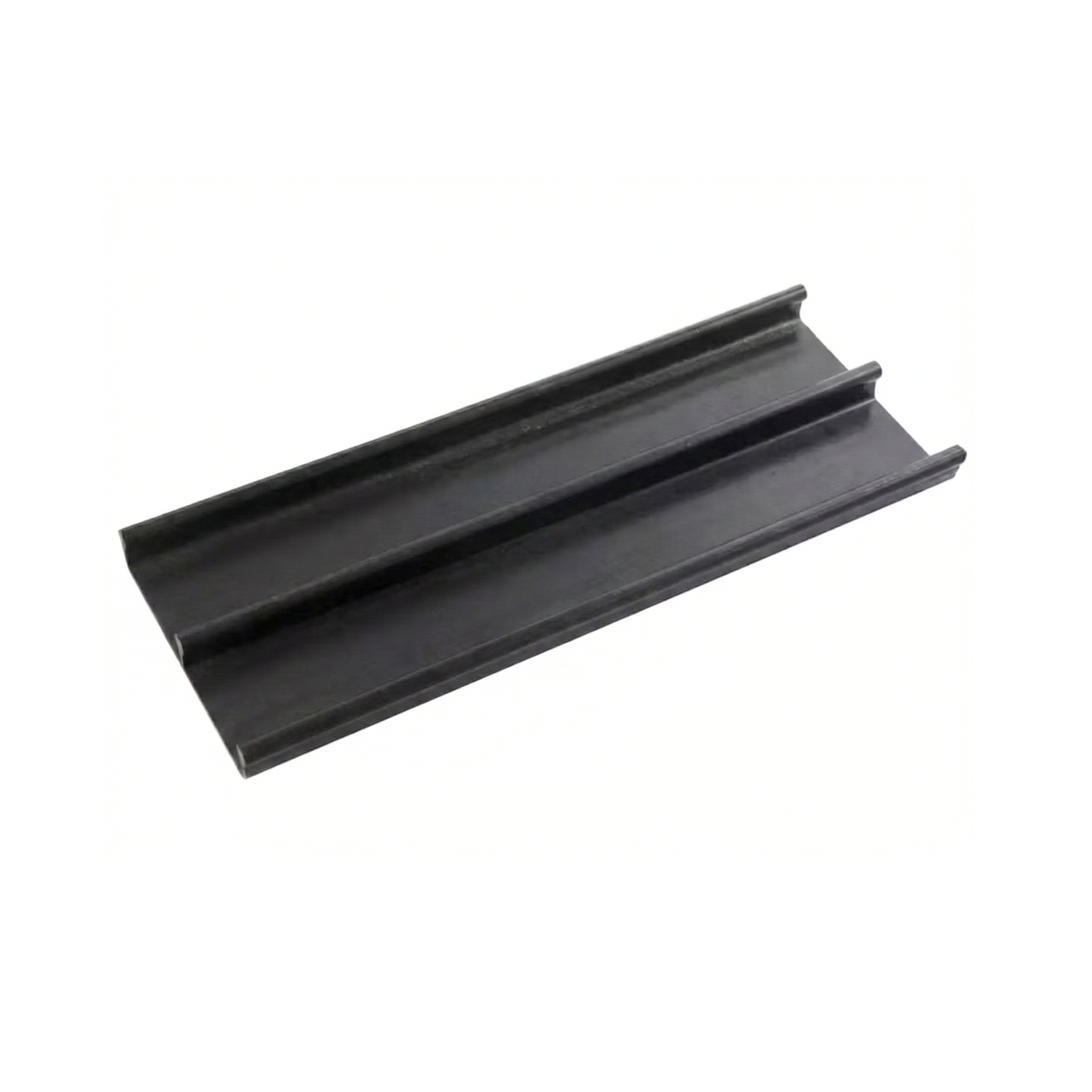 E-shaped HDPE Poly Lock profile for the secure anchoring of geomembranes in concrete for projects in Santo Domingo.