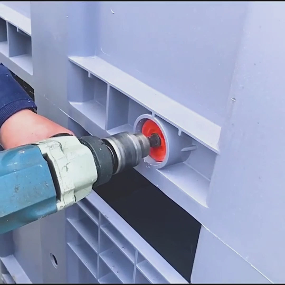 Palette en plastique caisse