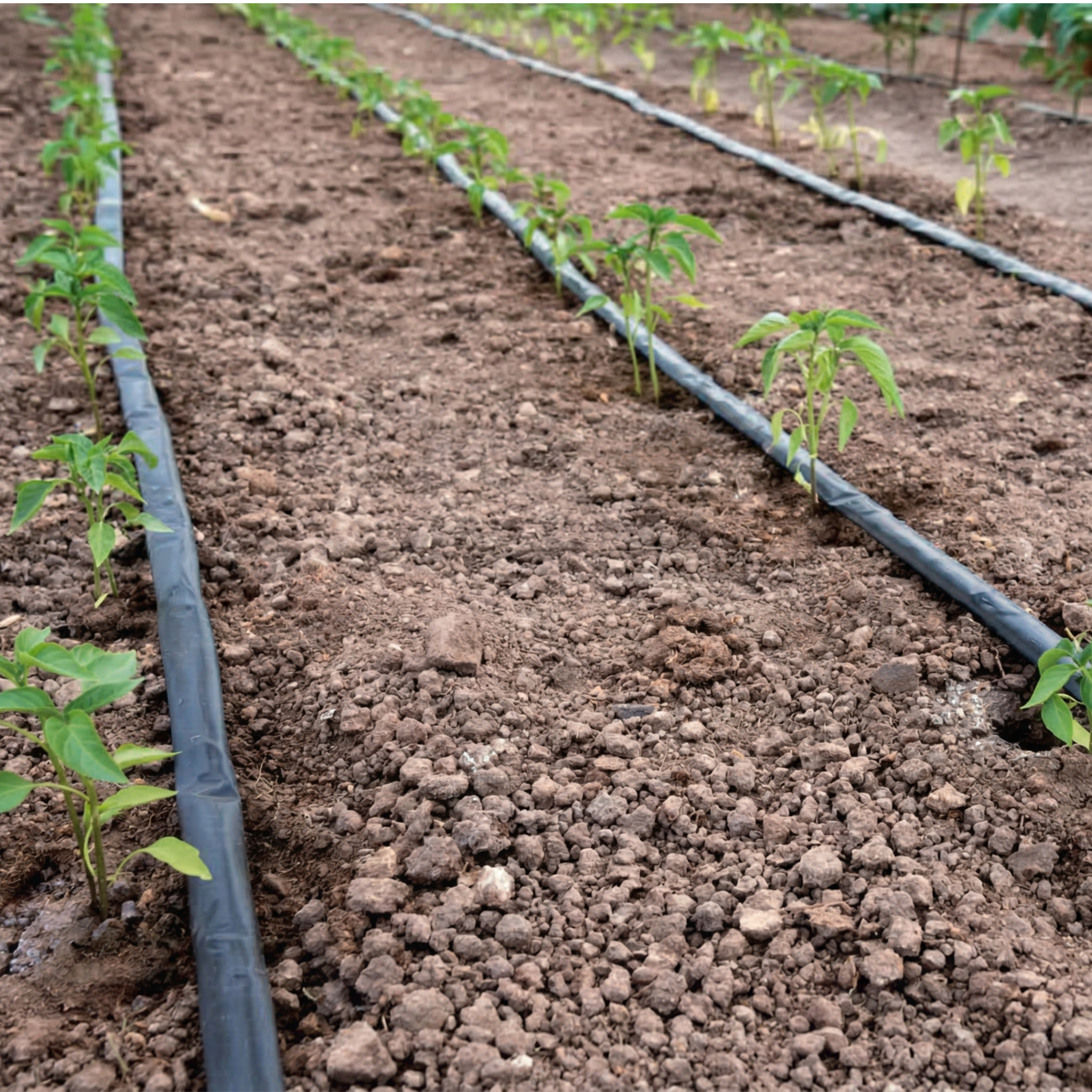 Rollo de cinta de riego por goteo de alta resistencia y flexibilidad para tendido mecanizado