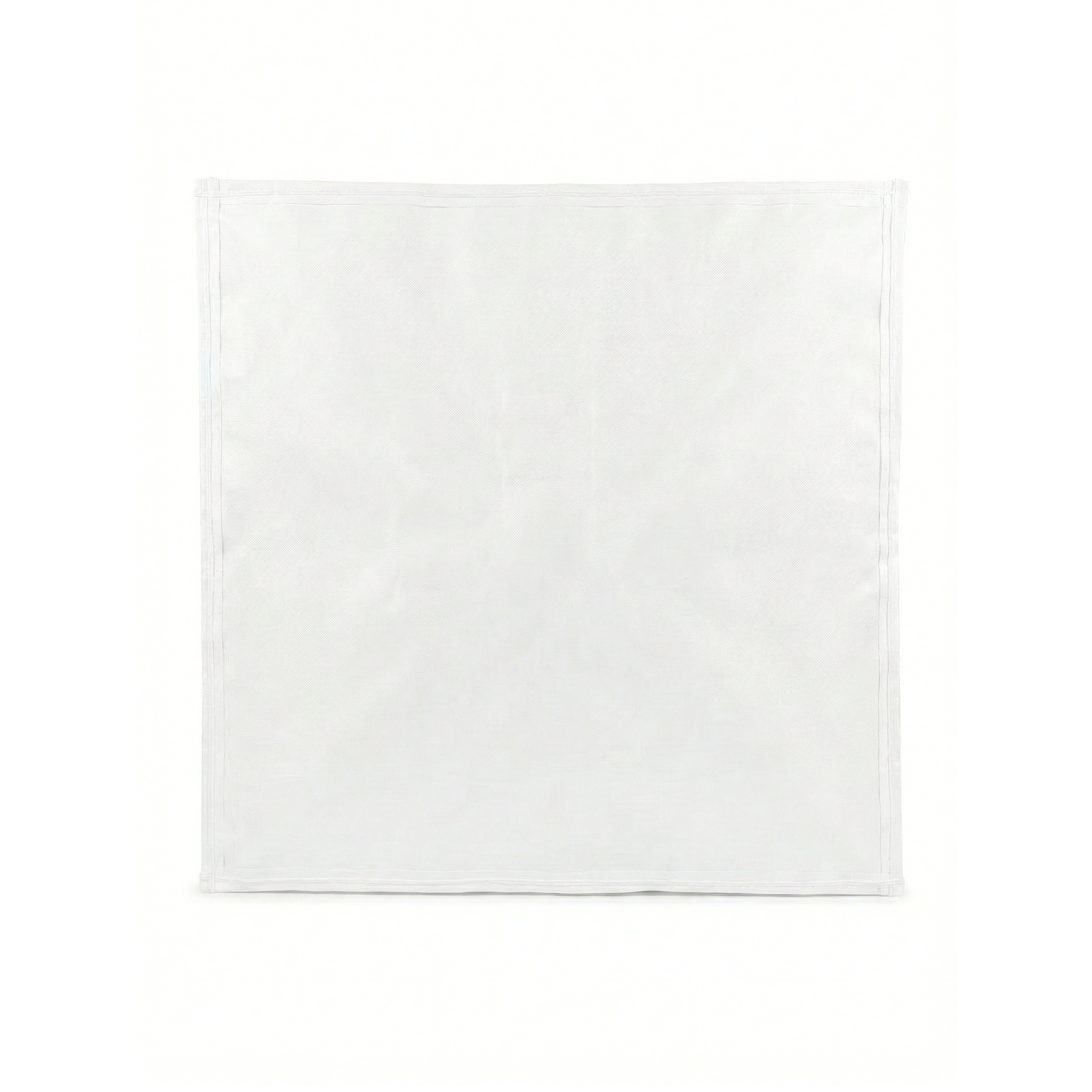 Saco Big Bag blanco de polipropileno para transporte de materiales pesados y agregados.