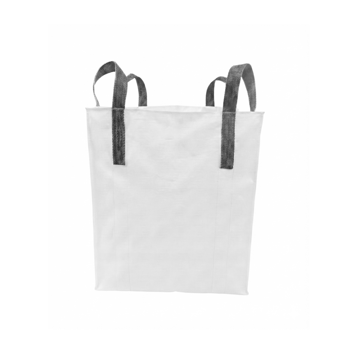 Jumbo open-mouth sack, highly durable for collecting and transporting debris and construction materials.