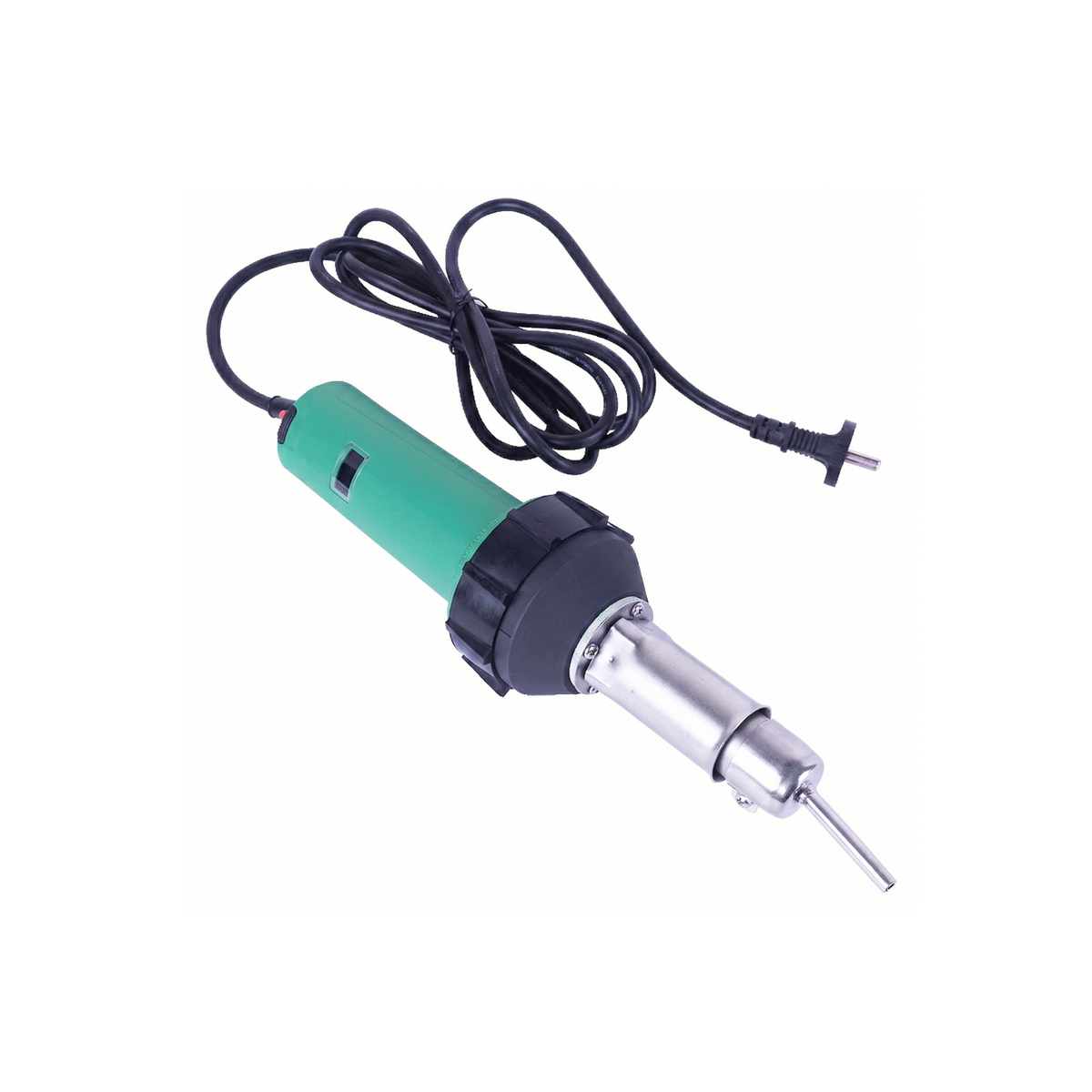 Professional blower welder or hot air gun, an essential tool for the installation and heat sealing of geomembranes.