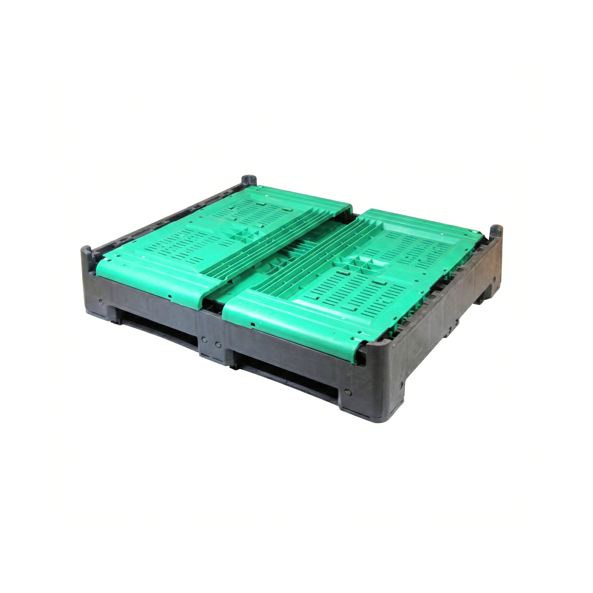 Pallet plástico caja plegable